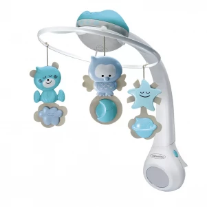 INFANTINO Мобіль музичний з проектором 3 в 1, блакитний, 004896I для малюків