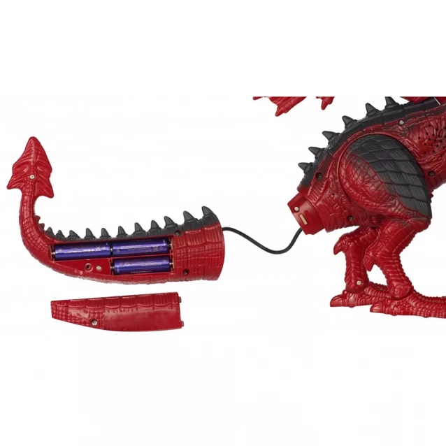 SAME TOY Динозавр Same Toy Dinosaur Planet Дракон (світло, звук) червоний RS6139Ut - 7