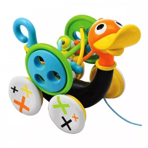 Yookidoo. Игрушка-каталка "Музыкальная утка" для малюків