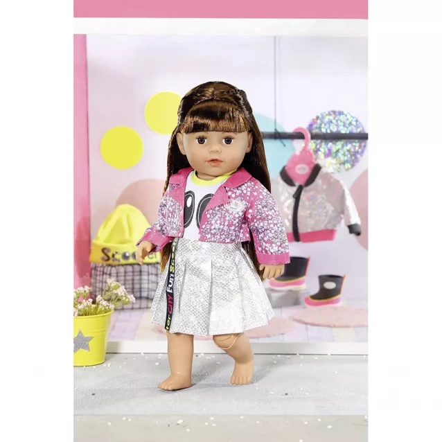 Zapf Набір одягу для ляльки BABY BORN - ПРОГУЛЯНКА МІСТОМ (43 cm) 830222 - 5