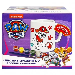 Набор для творчества Paw Patrol Роспись керамики Веселые щенки (122823) детская игрушка