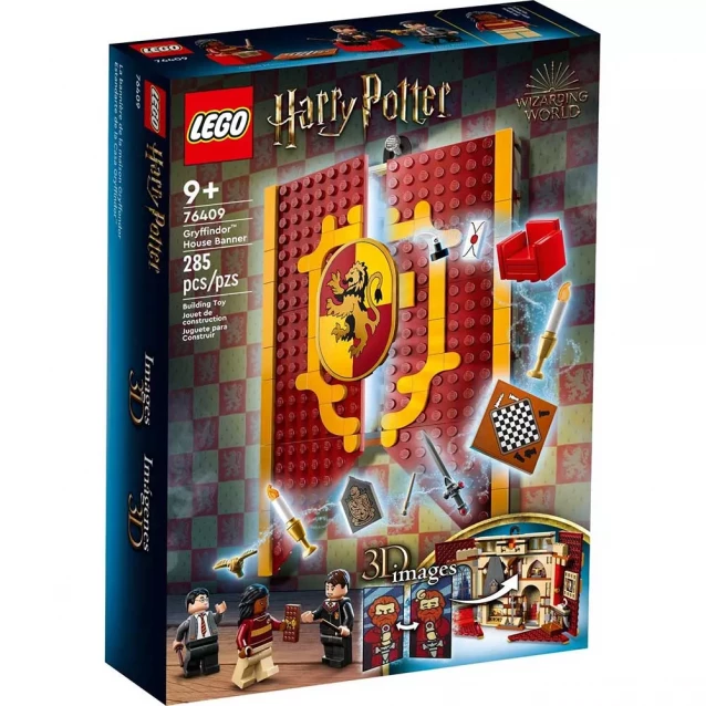 Конструктор Lego Harry Potter Банн дому Gryffindor (76409) - 1