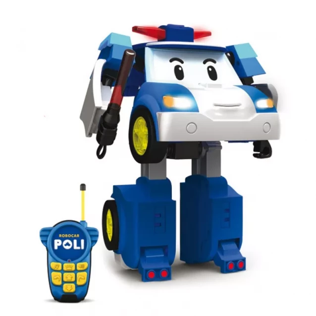 POLI Робот-трансормер Поли на радиоуправлении 31 см - 1