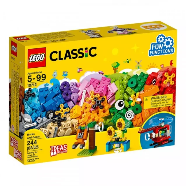Конструктор LEGO Classic Кубики И Механизмы (10712) - 4