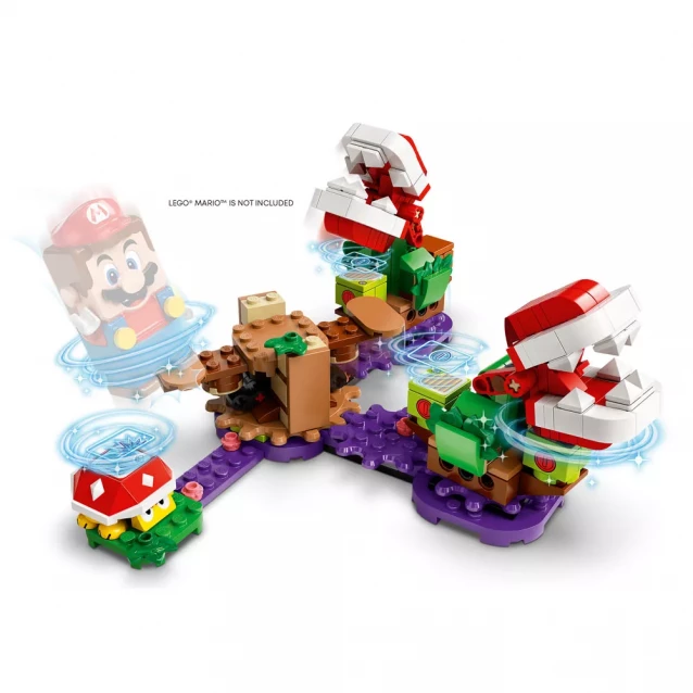 Конструктор LEGO Super Mario Головоломка з Рослиною-Піраньєю. Додатковий рівень (71382) - 5