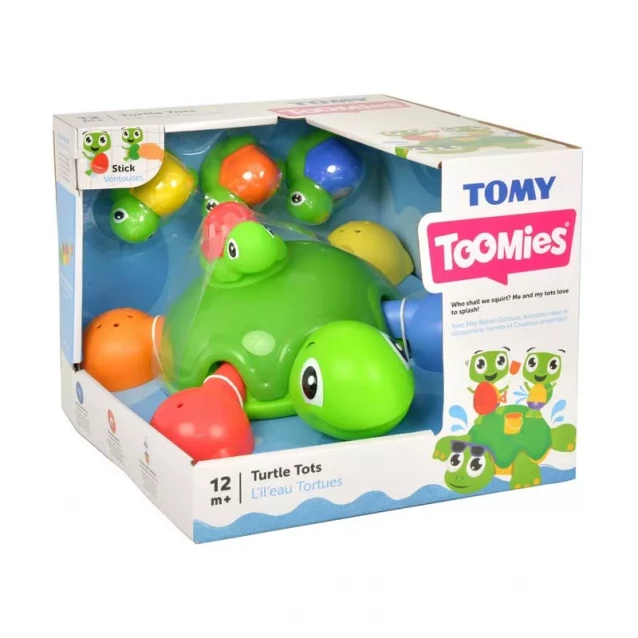 TOMY Игрушка для ванной Черепашки - 7