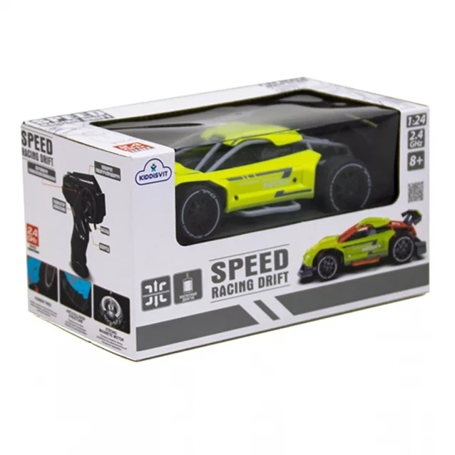Машинка Sulong Toys Speed Racing Drift Mask 1:24 на радіокеруванні (SL-290RHGR) - 11