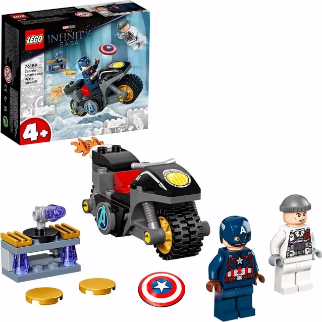 Конструктор LEGO Super Heroes Сутичка Капітана Америки й Гідри (76189) - 3