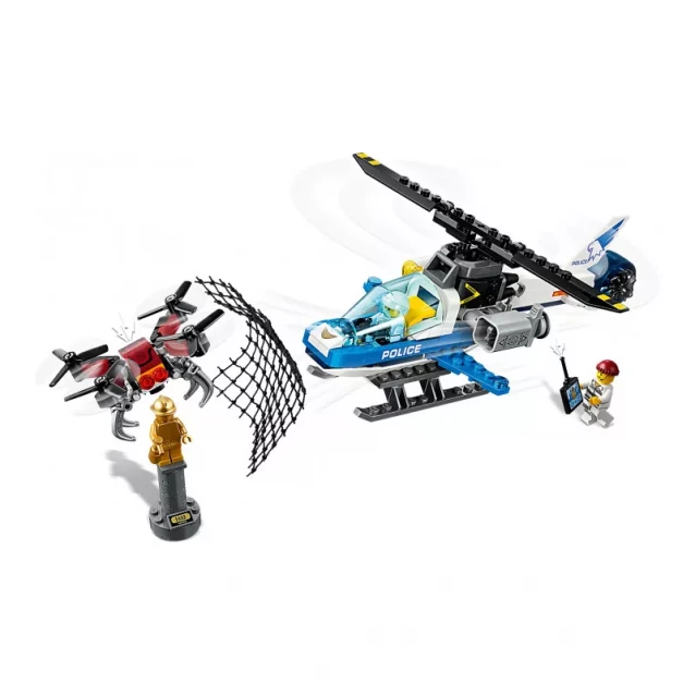 Конструктор LEGO City Повітряна Поліція: Переслідування З Дроном (60207) - 6