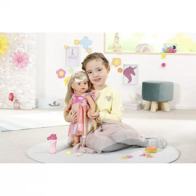 ZAPF Кукла BABY BORN серии "Нежные объятия" - СЕСТРИЧКА-единорог (43 cm, с аксессуарами) - 2