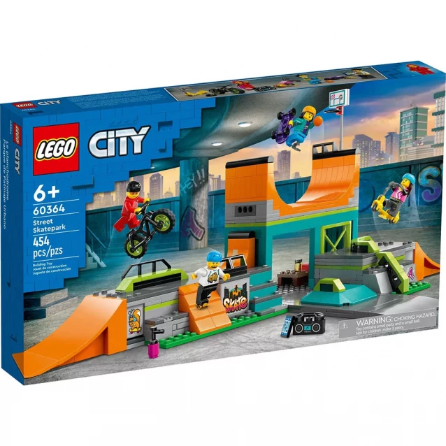 Конструктор LEGO City Вуличний скейтпарк (60364) - 1
