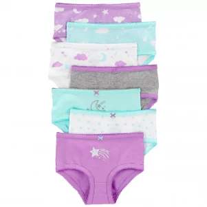 Carter's Комплект трусиків для дівчинки, 3K589610 (7шт) 119-125 cm Спідня білизна