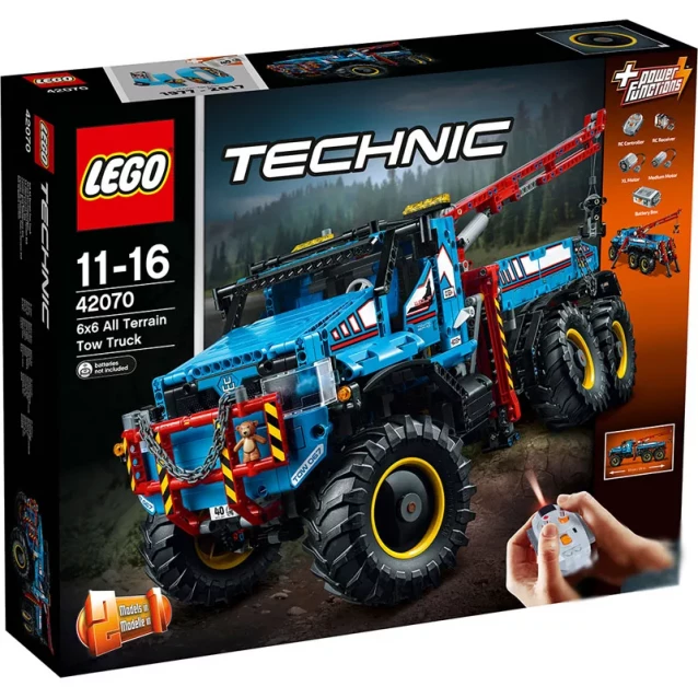Конструктор LEGO Technic Конструктор Полноприводный Шестиколесный Тягач (42070) - 1