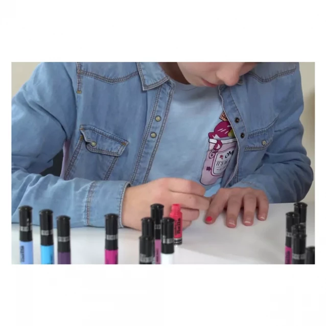 MALINOS Лак для нігтів дитячий Creative Nails на водній основі в асортименті (нюд+білий) - 5