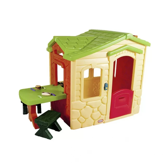 Игровой домик - ПИКНИК с дверным звонком и аксессуарами, 160 х 94 х 121 см - 4