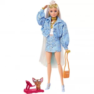 Лялька Barbie Extra з пучком на розпущеному волоссі (HHN08)  лялька Барбі