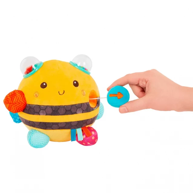 М’яка іграшка Battat Бджілка Пухнастик Дзиж (BX2037Z) - 4