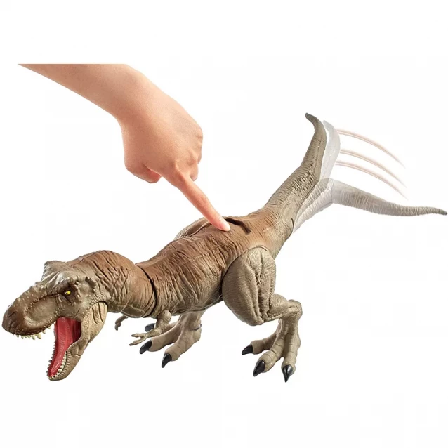 Jurassic World Величезна фігура Ті-рекс «Атакуй та кусай» з фільму «Світ Юрського періоду» GCT91 - 4