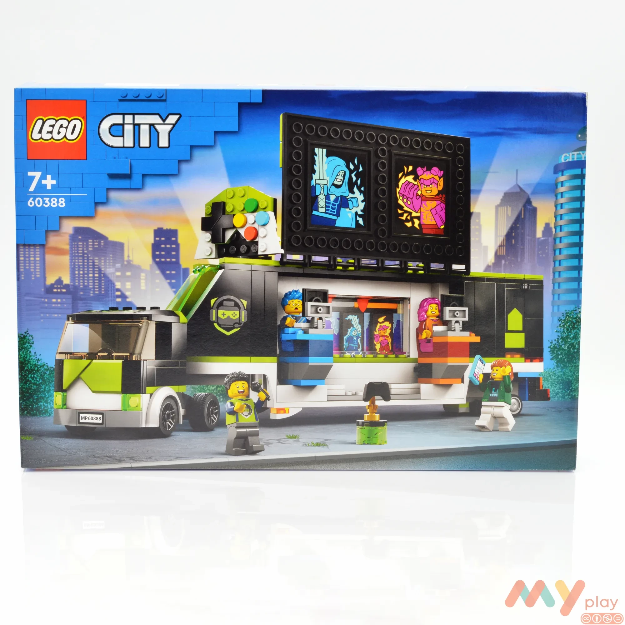 Конструктор Lego City Вантажівка для ігрового турне (60388) - ФОТО в 360° - 1