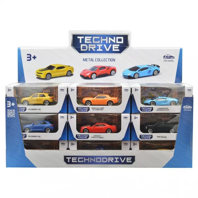 Автомодель TechnoDrive Мини-модели Серия 2 1:64 в ассортименте (250349U) - 1