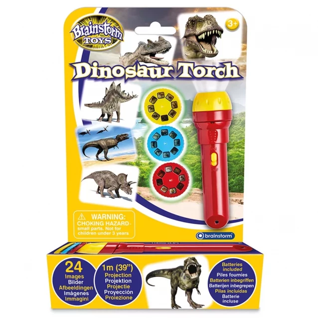 Ліхтарик-проектор Brainstorm Toys Світ динозаврів (E2029) - 1