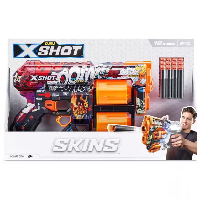Бластер X-Shot Skins Dread Boom (36517A) - 2