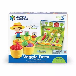 Сортер LEARNING RESOURCES Розумний фермер (LER5553) для малюків