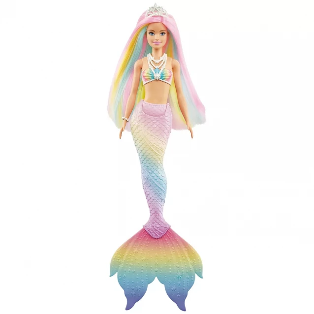 Кукла-русалка Barbie серии "Дримтопия" - Цветная игра (GTF89) - 1