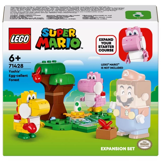 Конструктор LEGO Super Mario Прекрасний ліс Yoshi Додатковий набір (71428) - 1