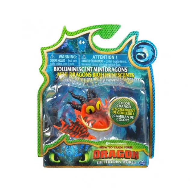 SPIN MASTER Dragons 3: мини-дракон Кривоклык, светящийся под водой - 4