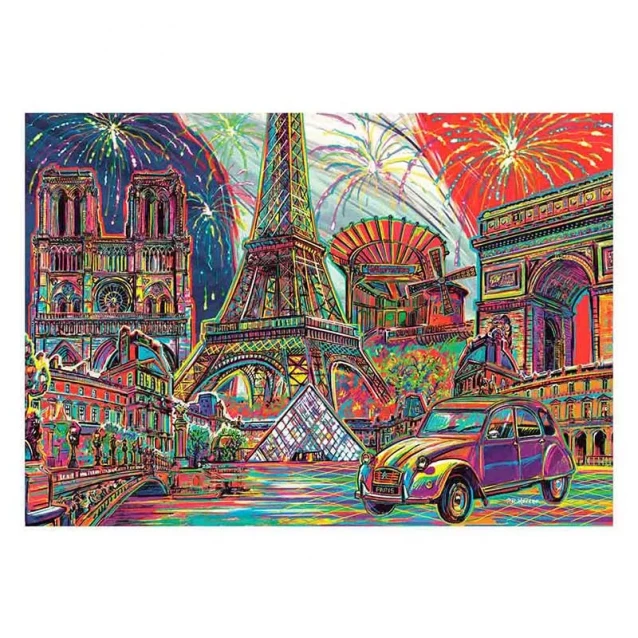 TREFL Пазл "1000" - Краски Парижа - 2