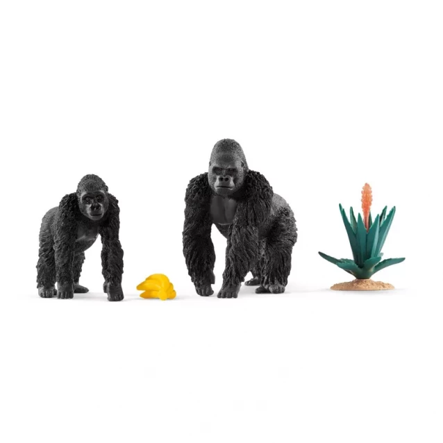 SCHLEICH набор гориллы-добыча корма; коробка - 1