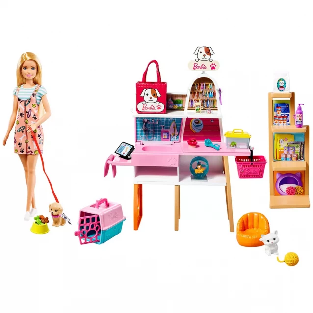 Игровой набор Barbie Все для домашних питомцев (GRG90) - 1