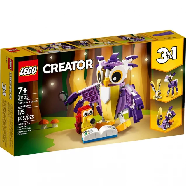 Конструктор Lego Creator Фантастичні лісові істоти (31125) - 1