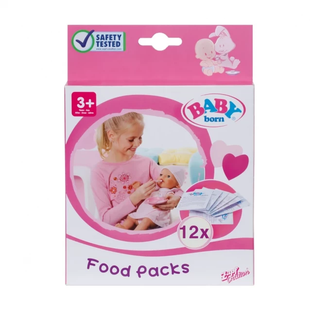 Каша для ляльки Baby Born 12 пакетиків (779170) - 1