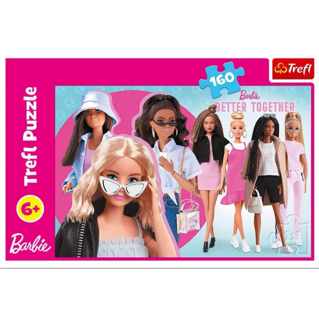 Пазли Trefl Barbie Разом краще 160 ел (15419) - 3