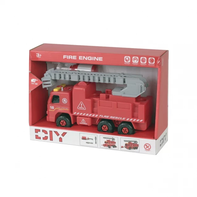 Машинка іграшкова - пожарна - 3