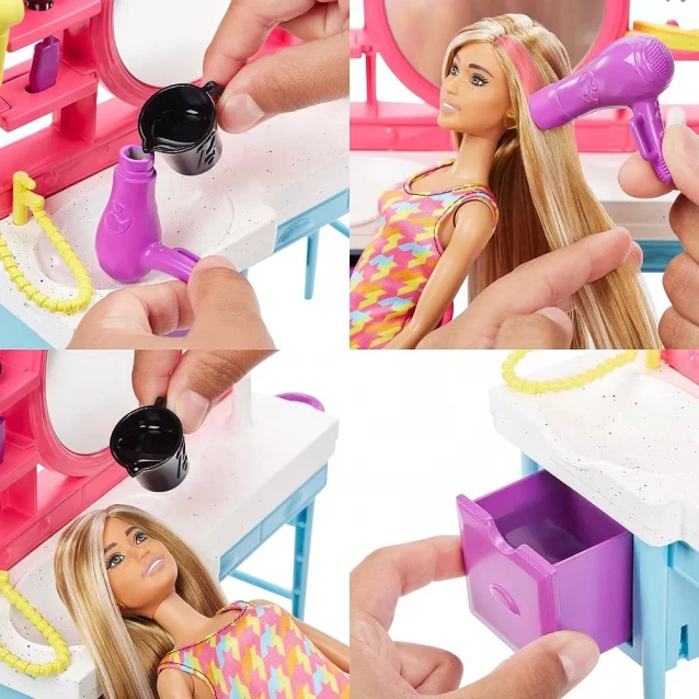 Лялька Barbie Перукарський салон (HKV00) - 5