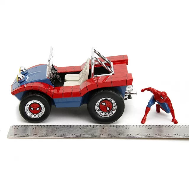 Автомодель Jada Marvel Мстители Багги с фигуркой Человека Паука 1:24 (365151) - 2