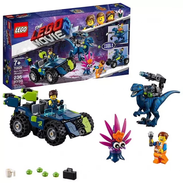 Конструктор LEGO Movie Тематичний Позашляховик Рекса! (70826) - 3