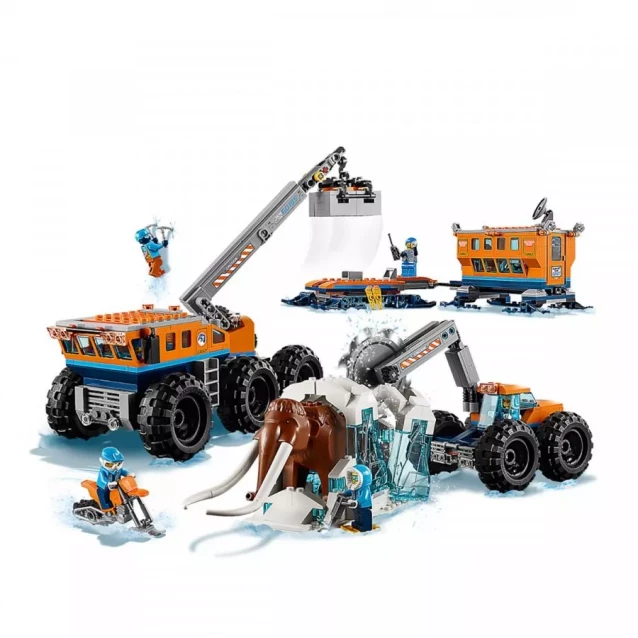 Конструктор LEGO City Арктика: Передвижная Научно-Исследовательская Станция (60195) - 2