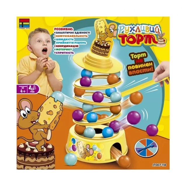Настольная игра KINGSO TOYS Движущийся торт (JT007-118) - 1