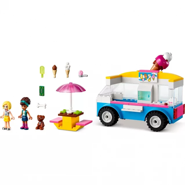 Конструктор Lego Friends Фургон з морозивом (41715) - 4
