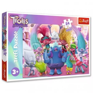 Пазлы Trefl Maxi В мире троллей 24 эл (14359) детская игрушка