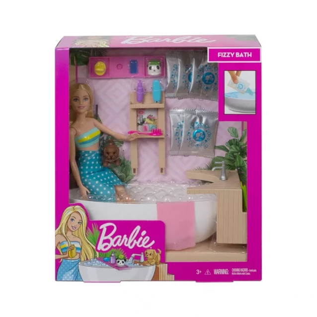 Ляльковий набір Barbie Ванна кімната (GJN32) - 6