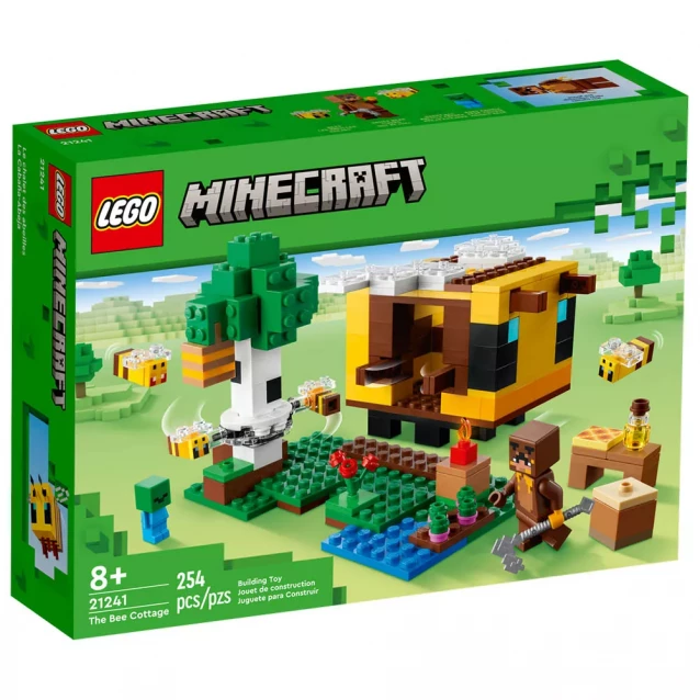 Конструктор Lego Minecraft Бджолиний будиночок (21241) - 1