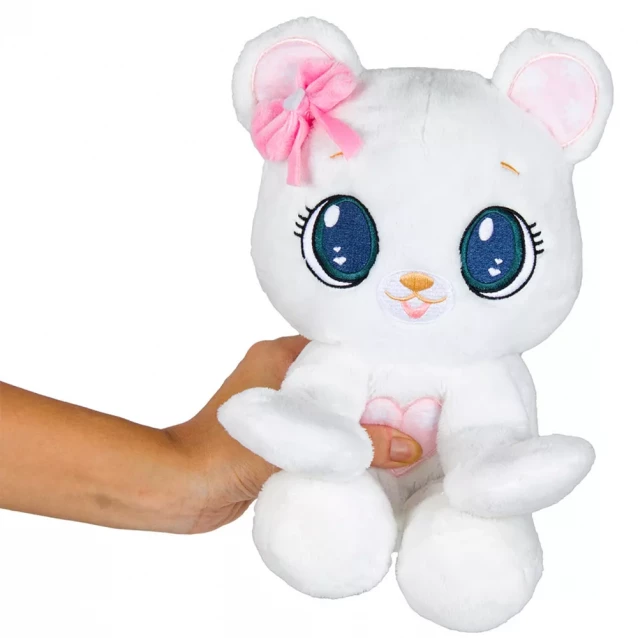Мягкая игрушка Peekapets Мишка белый 30 см (907874) - 3