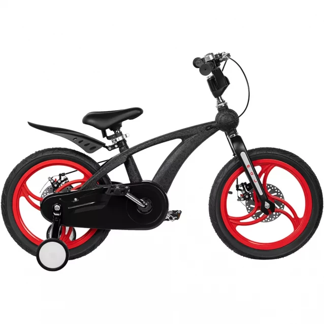 Дитячий велосипед Miqilong YD Чорний 16` MQL-YD16-Black - 2
