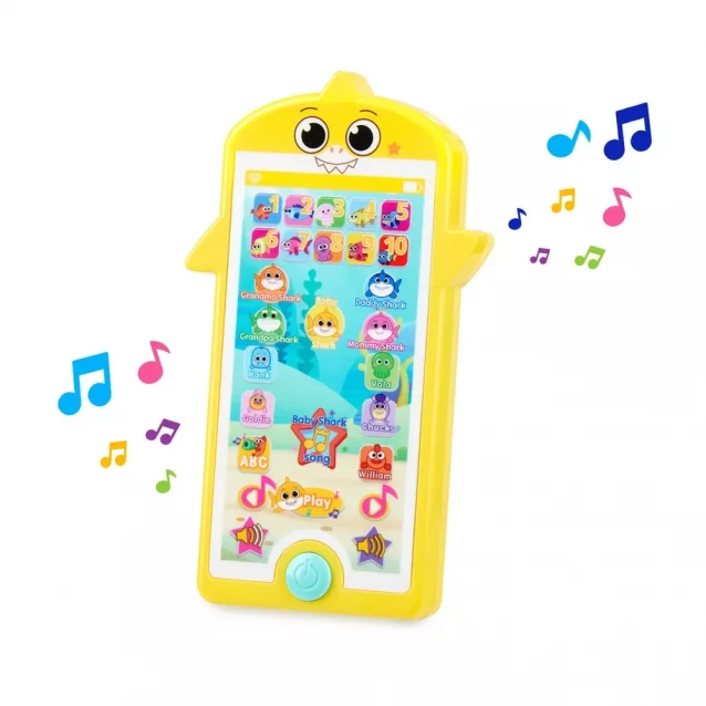 Интерактивная музыкальная игрушка BABY SHARK серии BIG SHOW - МИНИПЛАНШЕТ (61445) - 1