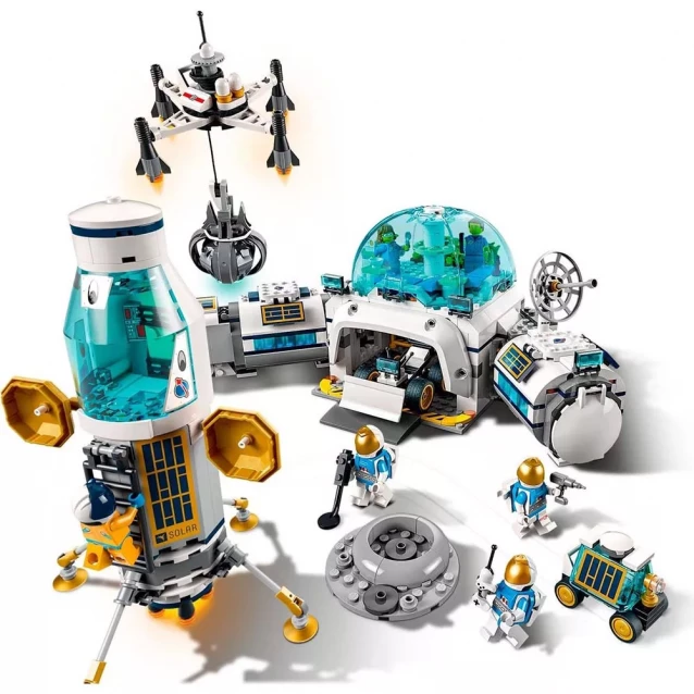 Конструктор LEGO City Лунная исследовательская база (60350) - 5